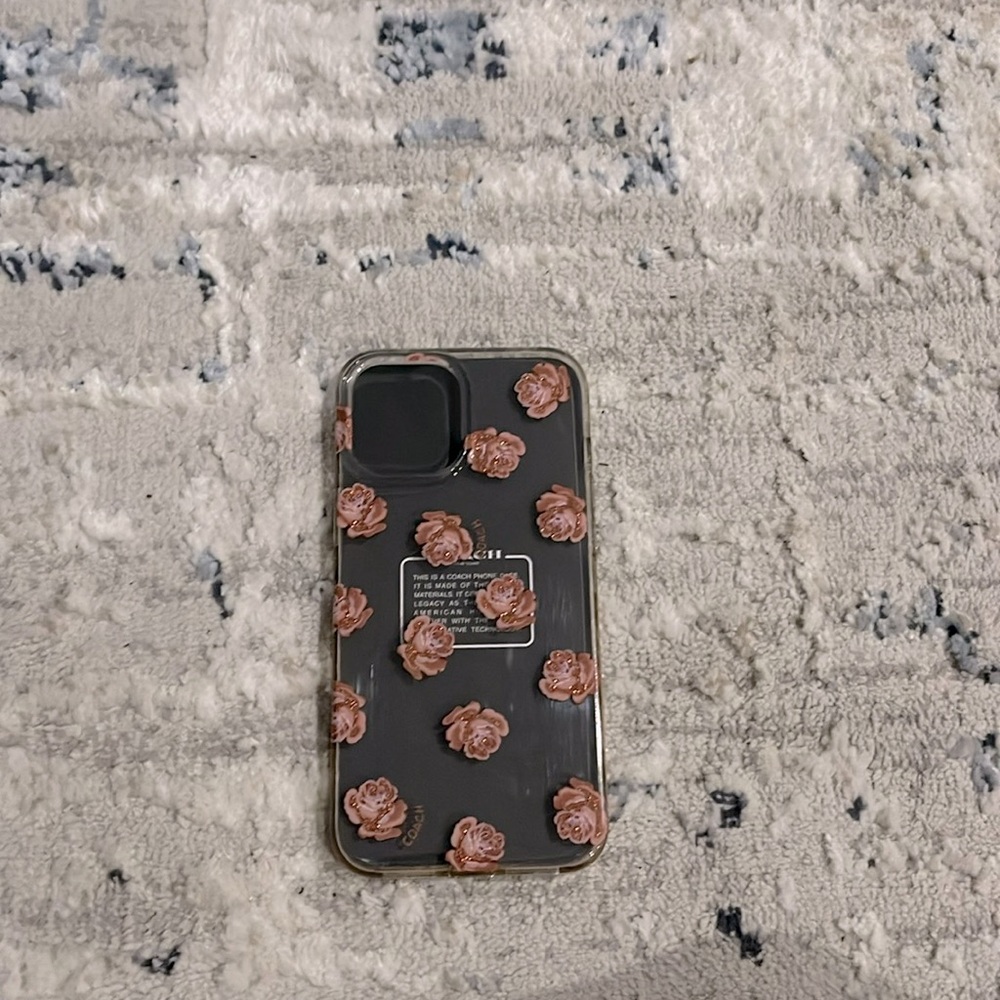 Coach iPhone 12 Pro Max case